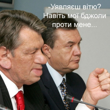 Украинская интеллигенция боится Януковича и издевается над Ющенко