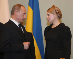 Встречу Тимошенко с Путиным сопроводила провокация Ющенко