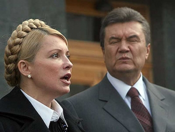 Янукович и Тимошенко: петух и соловей