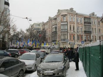На вулиці Борисоглєбській 20-го грудня 2010 року