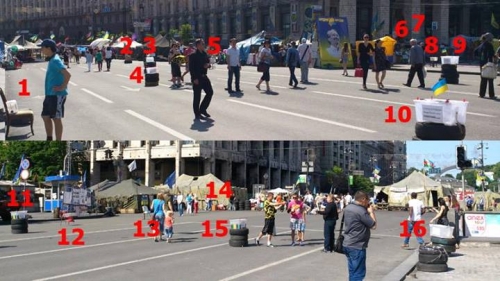 Майдан сегодня (май 2014) - праздник попрошаек и бомжей.