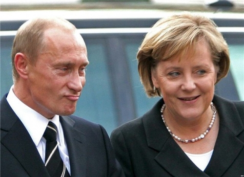 Анжела Меркель дала по пьяни Путину