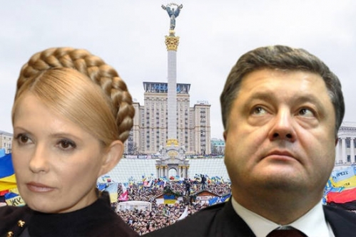 Рейтинг Порошенко упал в 4 раза и сравнялся с рейтингом Тимошенко