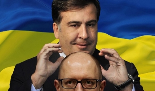 Третья победа Саакашвили над Яценюком: петиция набрала 25 тыс. голосов