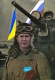 Президент В.Ф.Янукович у танка обдумывает продажу в РФ асфальта с трассы Одесса-Николаев