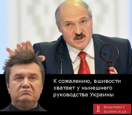 Лукашенко обвинил Януковича во 