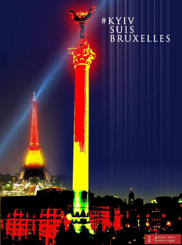 #Kyiv suis Bruxelles
