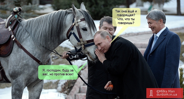 Путин и его лошадь