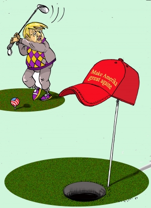 Граючись у гольф Америкою...
