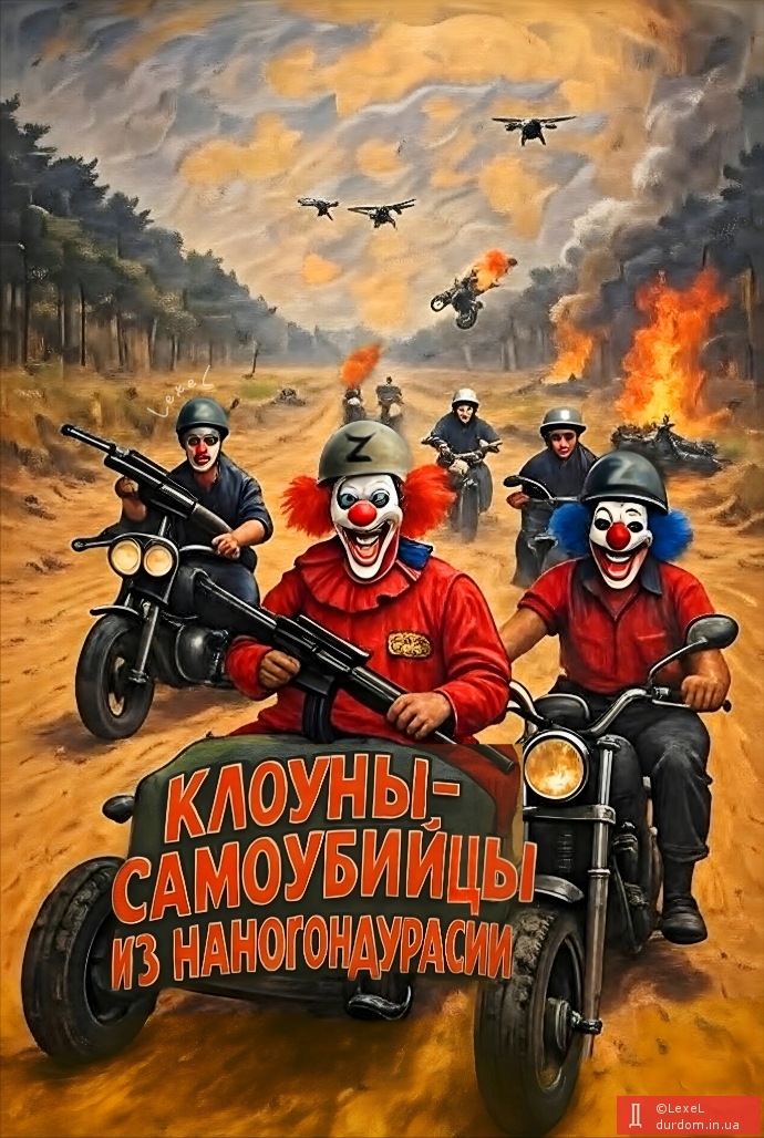 На росії залишилося мало клоунів