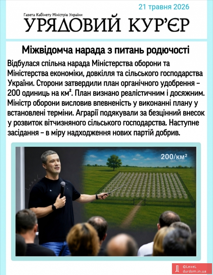 Урожай запланований