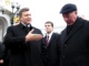 Янукович базарит с предпринимателями на Майдане